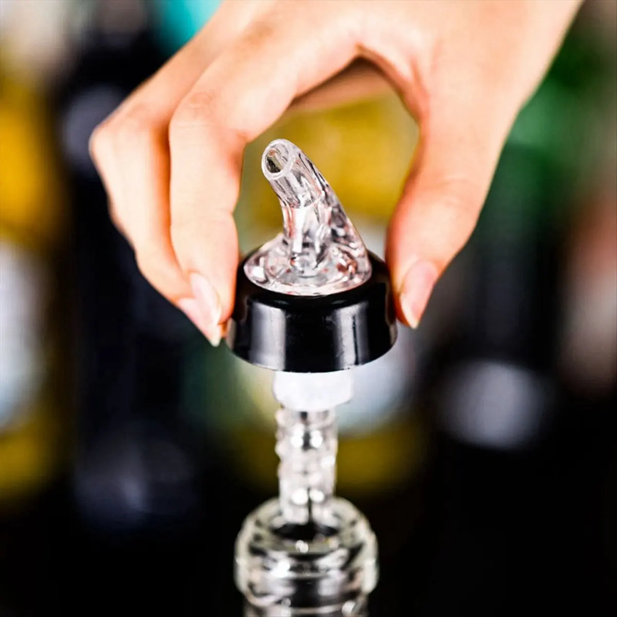 A56K Automatic Measured Bottle Pourer Plastic Wine Pourer Clear Quick Measure Whisky Liquid Liquor Wine Cocktail Dispenser
A56K Automatic Measured Bottle Pourer Plastic Wine Pourer Clear Quick Measure Whisky Liquid Liquor Wine Cocktail Dispenser