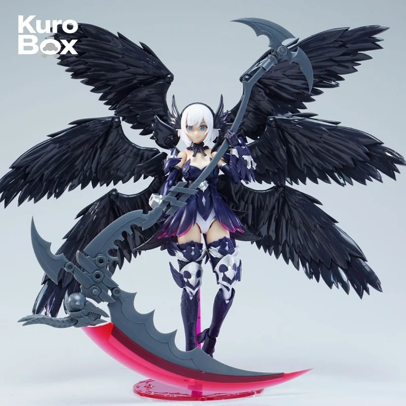 Hot 6-Wing Black Angel Mecha Girl Model Kit, Dual Bodies with Bonus Weapons, Water Decals & Stand, Anime Action Figure for Fans
Hot 6-Wing Black Angel Mecha Girl Model Kit, Dual Bodies with Bonus Weapons, Water Decals & Stand, Anime Action Figure for Fans
