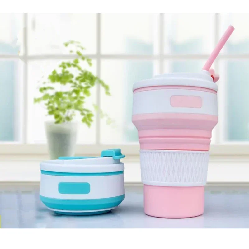 350mL Creative Silicone Collapsible Coffee Sippy Cup Leak-proof Lid For Travel Hiking Food Grade BPA Free Foldable Coffee Mug
350mL Creative Silicone Collapsible Coffee Sippy Cup Leak-proof Lid For Travel Hiking Food Grade BPA Free Foldable Coffee Mug