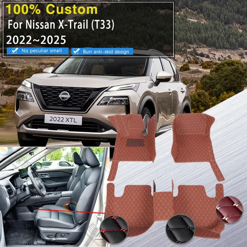 Hybrid Vehicle Car Mats For Nissan X-Trail Rogue T33 2022~2025 Waterproof Car Mats Floor Tapetes Para Carro Car Accessories 2023
Hybrid Vehicle Car Mats For Nissan X-Trail Rogue T33 2022~2025 Waterproof Car Mats Floor Tapetes Para Carro Car Accessories 2023