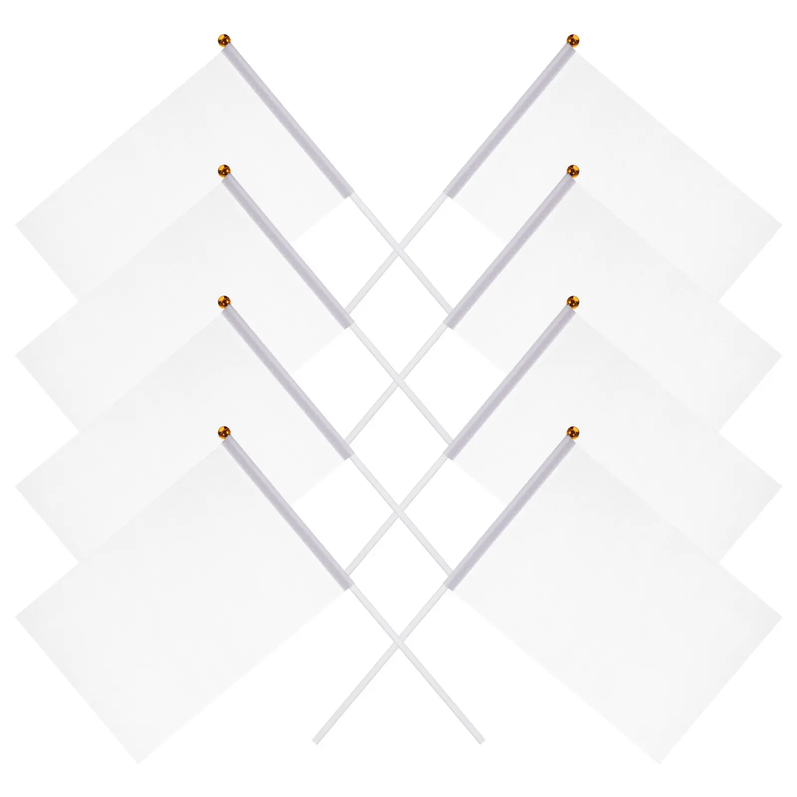 24 шт. белых флажков для размахивания, легкие, с пластиковым стержнем и удобной ручкой, для разметки газонов, дворовых мероприятий, футбольных матчей, баров, клубов
24 шт. белых флажков для размахивания, легкие, с пластиковым стержнем и удобной ручкой, для разметки газонов, дворовых мероприятий, футбольных матчей, баров, клубов