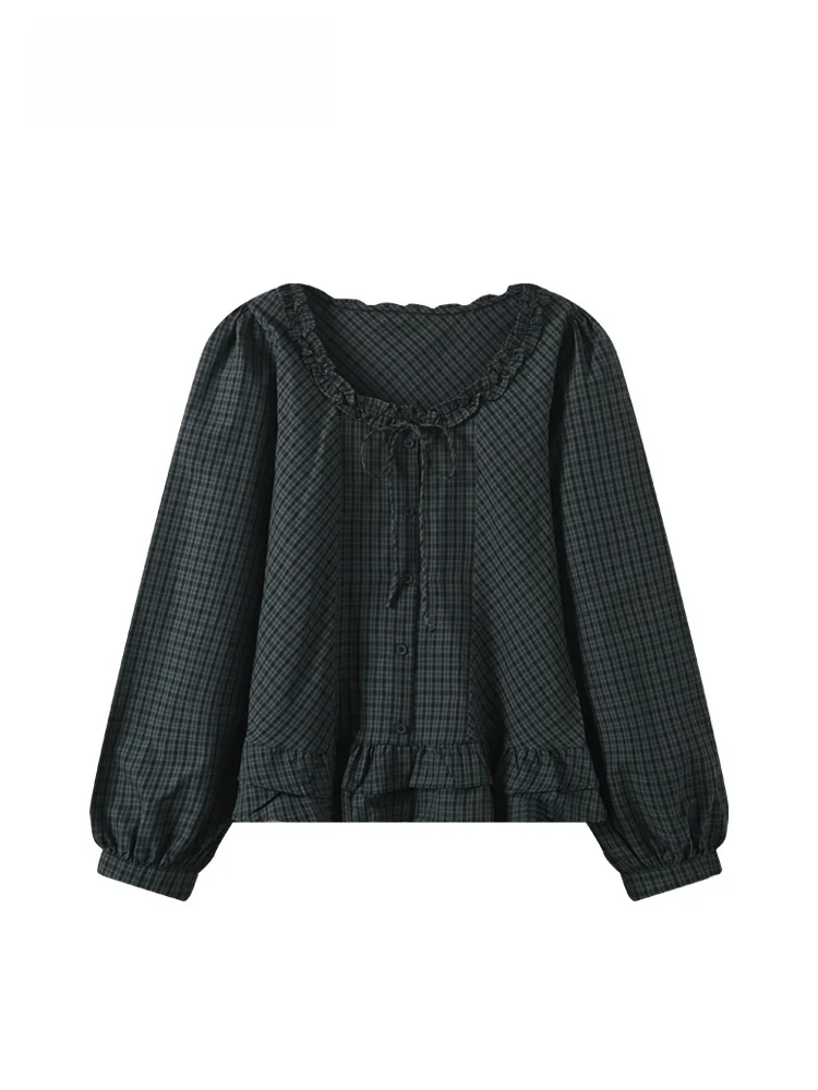 CaraCLUB plus Size Floral Trim Collar Long Sve irt Women's Autumn Casual Design Plaid Pattern Ladies Faion Polyester F...
CaraCLUB plus Size Floral Trim Collar Long Sve irt Women's Autumn Casual Design Plaid Pattern Ladies Faion Polyester F...