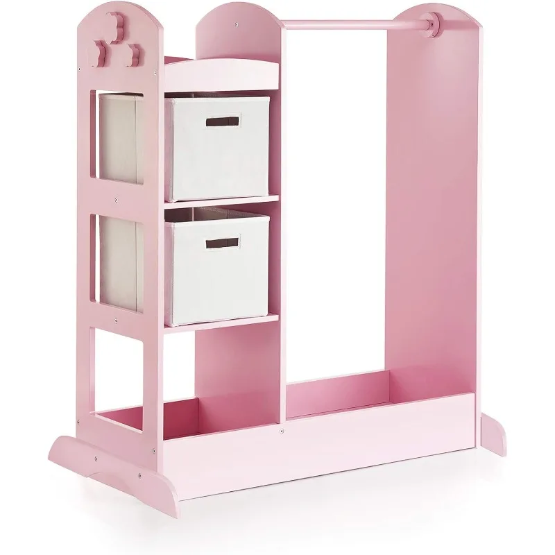 Guidecraft See and Store Dress-up Center–Pink:Pretend Play Costume Storage Wardrobe Kids Mirror&Shelves,Armoire with Bottom Tray
Guidecraft See and Store Dress-up Center–Pink:Pretend Play Costume Storage Wardrobe Kids Mirror&Shelves,Armoire with Bottom Tray