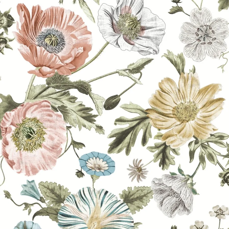 Vintage Poppy Peel and Stick Wallpaper 30.75 Sq. ft
Vintage Poppy Peel and Stick Wallpaper 30.75 Sq. ft