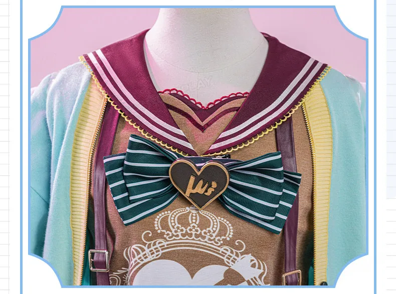 Handmade Cos Outfit: LoveLive Muse SR Valentine Chocolate Awakening Cosplay Costume Full Set For Women Halloween Outfit HCos
Handmade Cos Outfit: LoveLive Muse SR Valentine Chocolate Awakening Cosplay Costume Full Set For Women Halloween Outfit HCos
