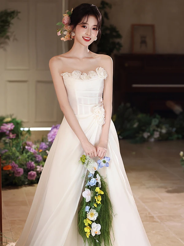 Champagne Color Bridesmaid Gown Strapl Evening Dr Fairy T Wedding Dr Faionable mid Waist A-Line Skirt Long Dr
Champagne Color Bridesmaid Gown Strapl Evening Dr Fairy T Wedding Dr Faionable mid Waist A-Line Skirt Long Dr
