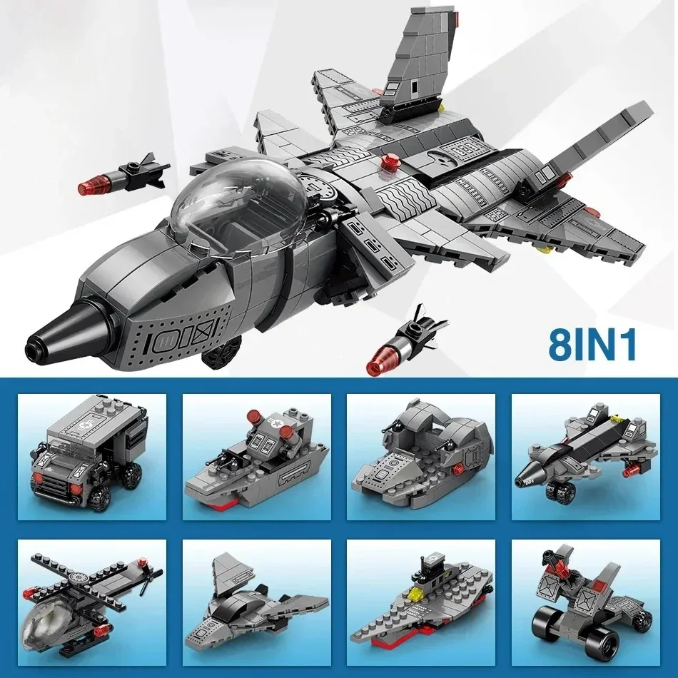 8898 Military Attack J-20 Fighter Building Blocks DIY Weapons Aircraft Figures Bricks Children Plane Toys gift
8898 Military Attack J-20 Fighter Building Blocks DIY Weapons Aircraft Figures Bricks Children Plane Toys gift