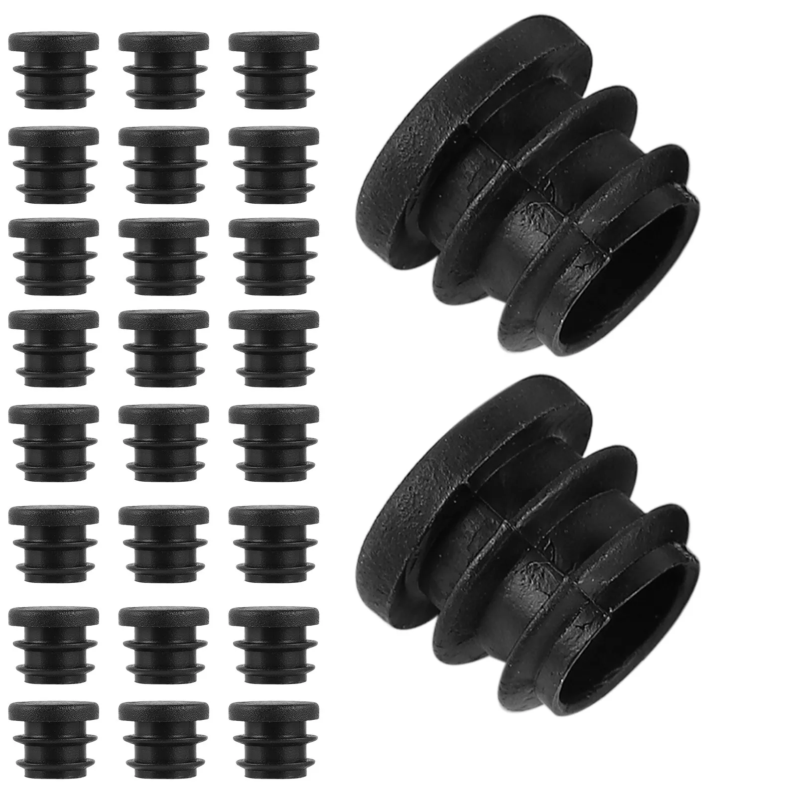 50Pcs Chair Leg Caps Round Plastic Plug Covers Black Furniture Glide Protectors for Table Legs Chair Feet Stool Tube End Inserts
50Pcs Chair Leg Caps Round Plastic Plug Covers Black Furniture Glide Protectors for Table Legs Chair Feet Stool Tube End Inserts