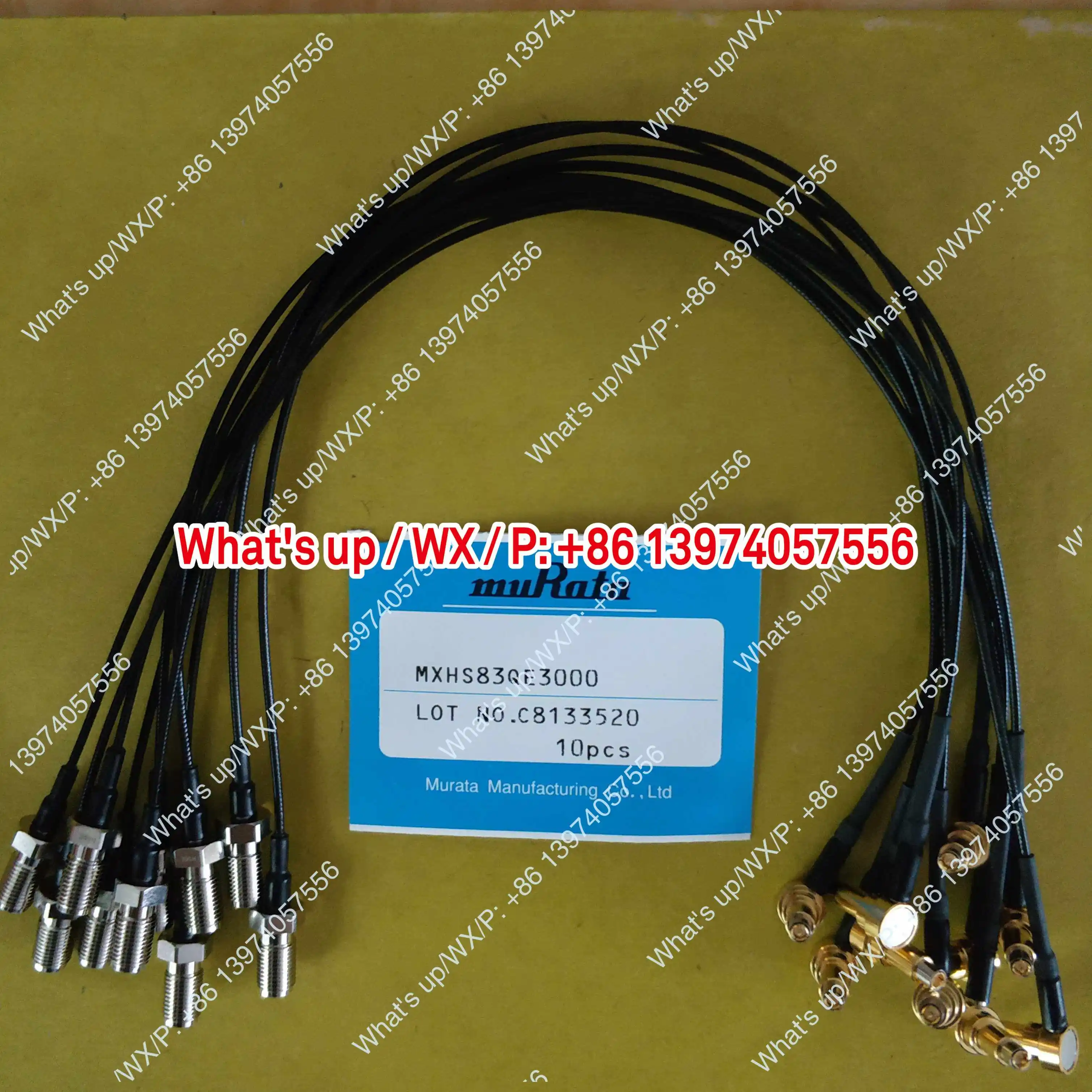 1 piece MXHS83QE3000 Murata RF cable murata original RF cable, first generation and second generation RF cable
1 piece MXHS83QE3000 Murata RF cable murata original RF cable, first generation and second generation RF cable