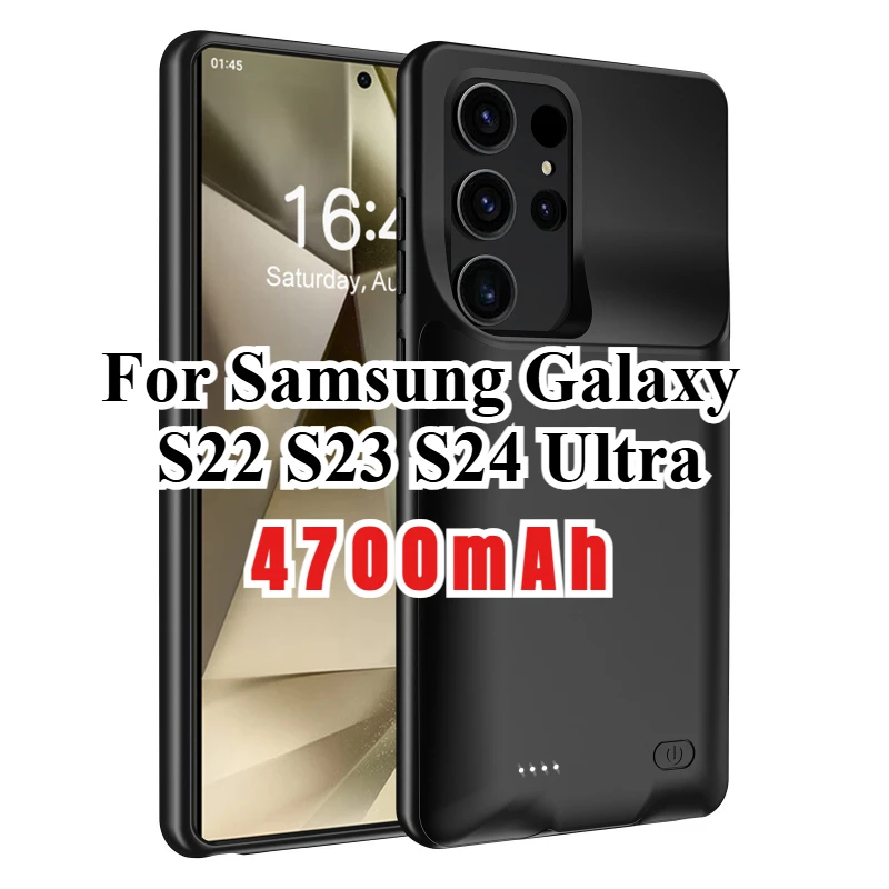 10000mAh Battery Case for Samsung Galaxy S22 S23 Ultra S23 Plus Battery Charger Power Cases Power Bank Shockproof Charging Cover
10000mAh Battery Case for Samsung Galaxy S22 S23 Ultra S23 Plus Battery Charger Power Cases Power Bank Shockproof Charging Cover
