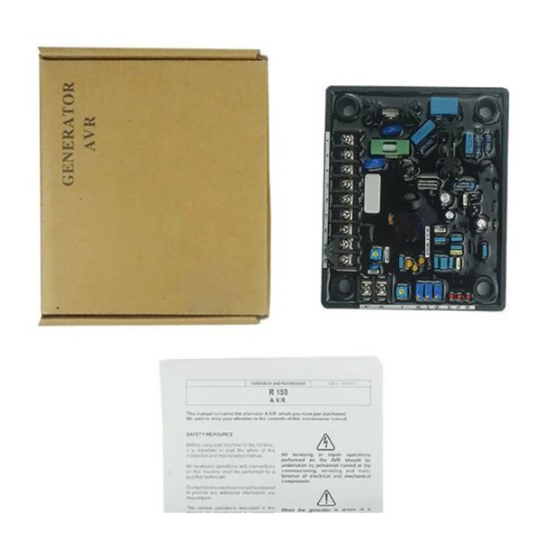 1Set Generator Regulator Regulator Board AVR Excitation Voltage Regulator Board Module PCB
1Set Generator Regulator Regulator Board AVR Excitation Voltage Regulator Board Module PCB