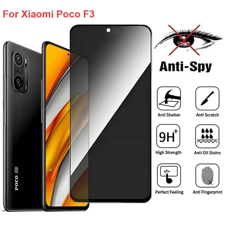 For Xiaomi Poco F3 Anti Spy Privacy Tempered Glass Protector Compatible For Pocof3 Full Cover Screen Phone Film
For Xiaomi Poco F3 Anti Spy Privacy Tempered Glass Protector Compatible For Pocof3 Full Cover Screen Phone Film