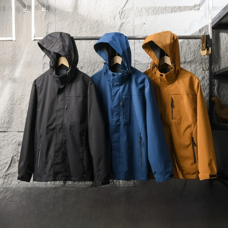 Profional Outdoor Men's Windproof Jaet Tech Fabric Autumn Coat Garage Man Casual Sle Long Sve Hooded Coat
Profional Outdoor Men's Windproof Jaet Tech Fabric Autumn Coat Garage Man Casual Sle Long Sve Hooded Coat
