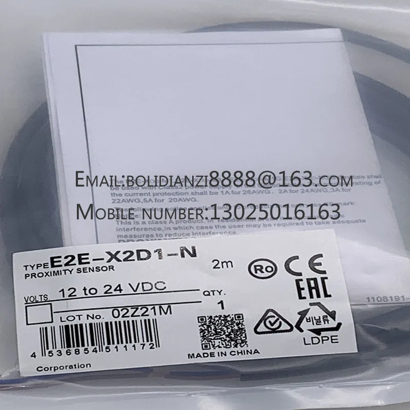 The brand-new original sensor E2E-X2D1/X2D2/X3D1/X3D2/X7D1/X14MD1/X14MD2-N-Z E2E-X8MD1/X4MD1 warranty for one year in stock
The brand-new original sensor E2E-X2D1/X2D2/X3D1/X3D2/X7D1/X14MD1/X14MD2-N-Z E2E-X8MD1/X4MD1 warranty for one year in stock