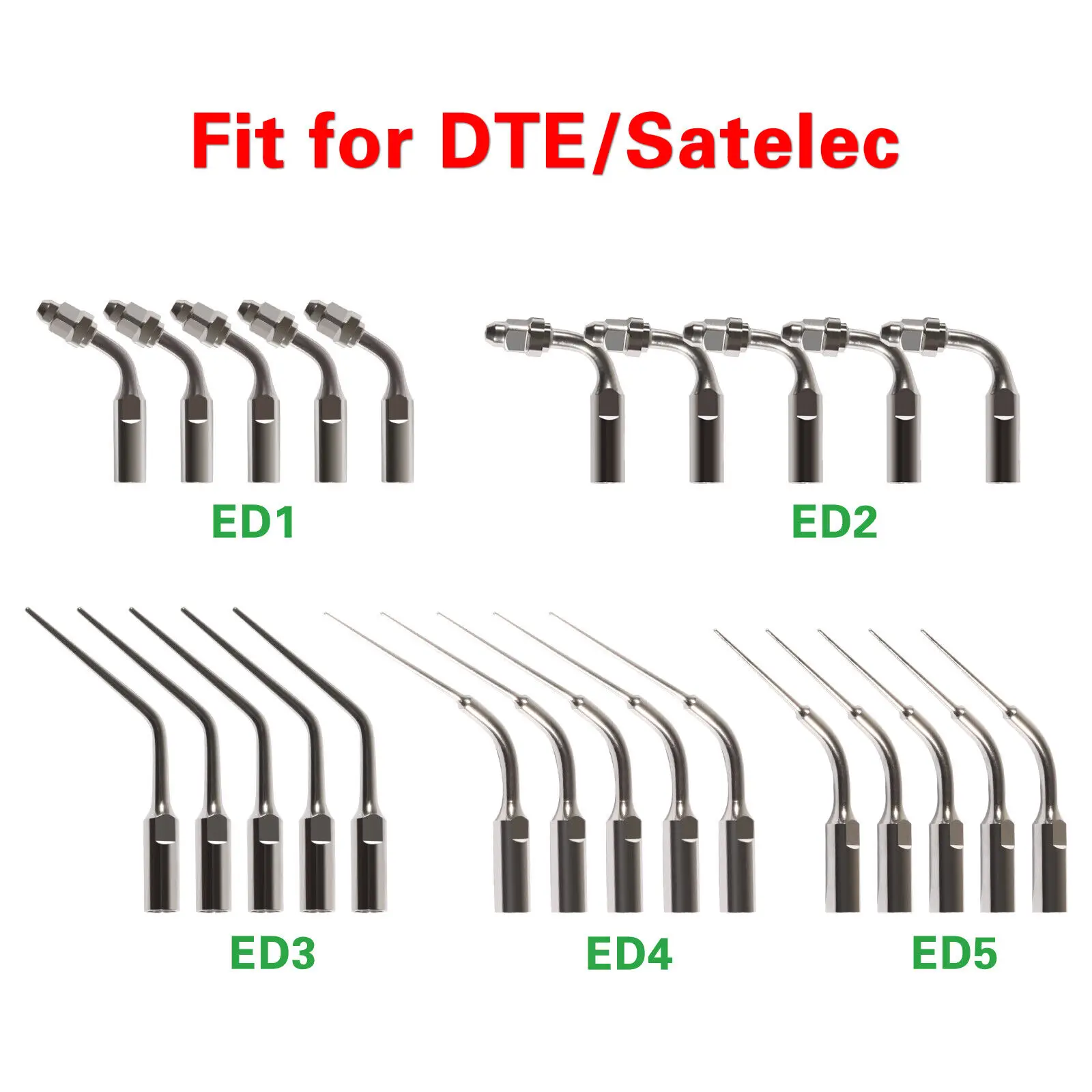 5 шт., эндододонтические стоматологические Ультразвуковые Скалеры
5 шт., эндододонтические стоматологические Ультразвуковые Скалеры