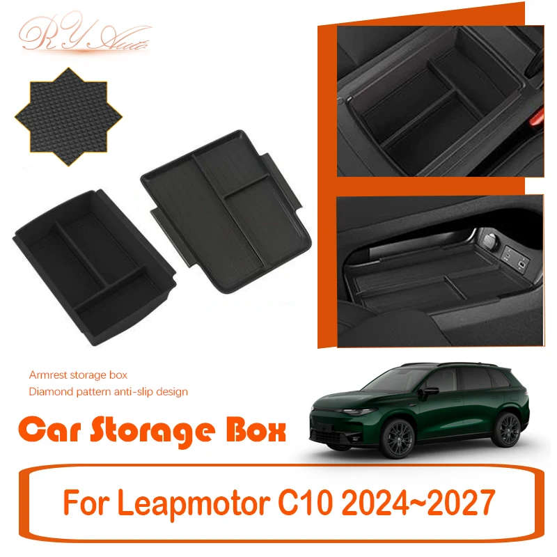 Car Storage Box For Leapmotor C10 2024 2025 2026 2027 Anti-dirty Armrest Center Console Box Organizers Interior Auto Accessories
Car Storage Box For Leapmotor C10 2024 2025 2026 2027 Anti-dirty Armrest Center Console Box Organizers Interior Auto Accessories