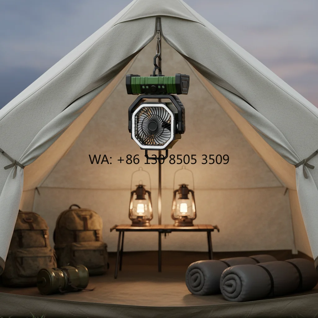 20000mAh Outdoor Camping Fan with LED Light Remote Timer & Reverse Charging USB Rechargeable Electric Fan
20000mAh Outdoor Camping Fan with LED Light Remote Timer & Reverse Charging USB Rechargeable Electric Fan