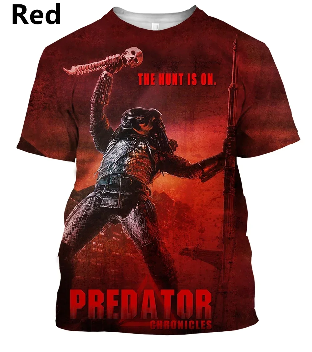 Hot New Summer Predator 3D Printed Tee for Men and Women Casual Fun Short Sleeved Oversized Breathable and Cool Top Tee
Hot New Summer Predator 3D Printed Tee for Men and Women Casual Fun Short Sleeved Oversized Breathable and Cool Top Tee