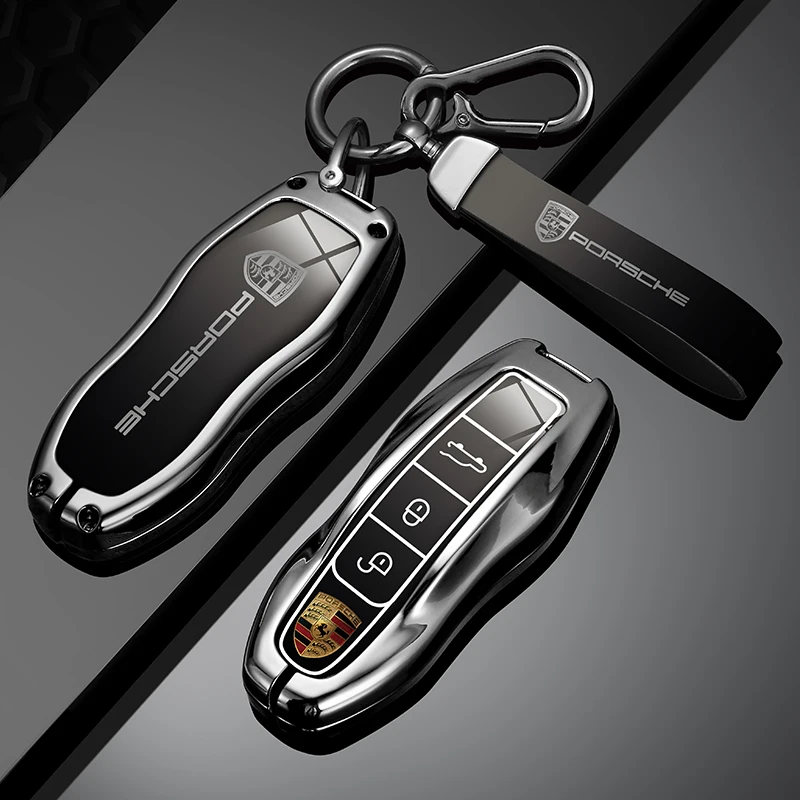 Zinc Alloy Car Remote Key Case Cover Protector Shell Holder For Porsche Cayenne Panamera Macan Cayman 911 718 918 958 Accessory
Zinc Alloy Car Remote Key Case Cover Protector Shell Holder For Porsche Cayenne Panamera Macan Cayman 911 718 918 958 Accessory