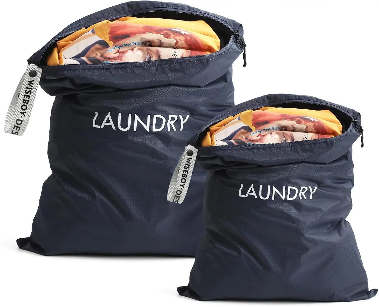 2 Pack Laundry Bags, Washable Wet Dry Bag, Travel Laundry Bag Dirty Clothes Organizer, Swimming Yoga Bathing Suit Workou
2 Pack Laundry Bags, Washable Wet Dry Bag, Travel Laundry Bag Dirty Clothes Organizer, Swimming Yoga Bathing Suit Workou