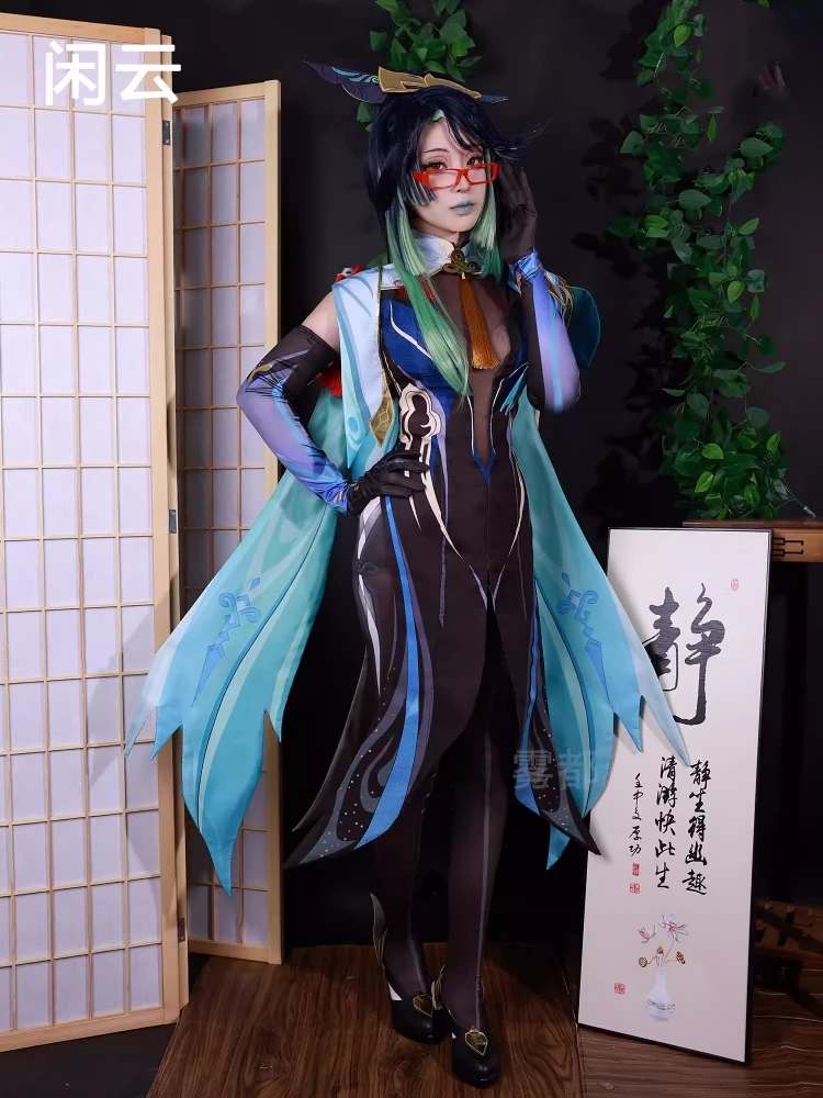 Xianyun Cosplay Costume Game Genshin Impact Anime Women Fashion Dress Uniforms Role Play Clothing Carnival Halloween Suit
Xianyun Cosplay Costume Game Genshin Impact Anime Women Fashion Dress Uniforms Role Play Clothing Carnival Halloween Suit