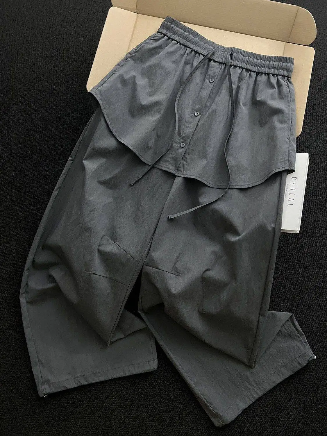 plus Size Casual Pants High Waist Wide Leg Fake Two-Piece Women's Summer Butt Covering Slimming Trousers for Heavy Girls
plus Size Casual Pants High Waist Wide Leg Fake Two-Piece Women's Summer Butt Covering Slimming Trousers for Heavy Girls