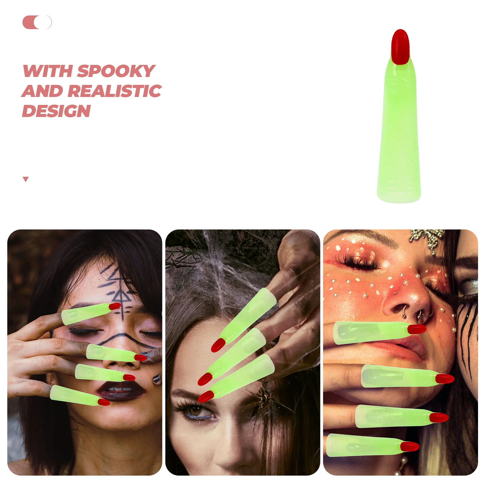 50pcs Night Finger Covers Spooky Witch Nails Halloween Costumes Scary Claw Tips Decorations Hand Fake Party Nails Puppets
50pcs Night Finger Covers Spooky Witch Nails Halloween Costumes Scary Claw Tips Decorations Hand Fake Party Nails Puppets