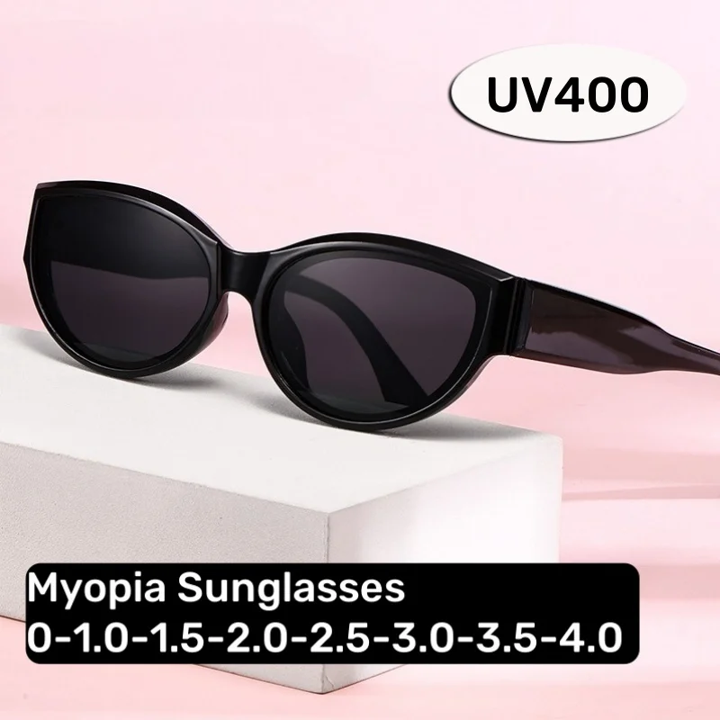 Women's INS Style Sun Protection Myopia Glasses Retro Cat Eye Small Frame Sun Glasses Ladies Stylish Eyewear Shades UV400
Women's INS Style Sun Protection Myopia Glasses Retro Cat Eye Small Frame Sun Glasses Ladies Stylish Eyewear Shades UV400