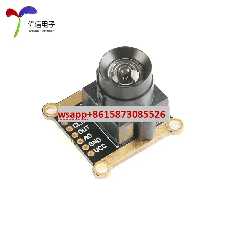 CJMCU-1401 TSL1401CL линейный ультраширокоугольный объектив CCD 120-градусный модуль отслеживания черно-белых линий
CJMCU-1401 TSL1401CL линейный ультраширокоугольный объектив CCD 120-градусный модуль отслеживания черно-белых линий