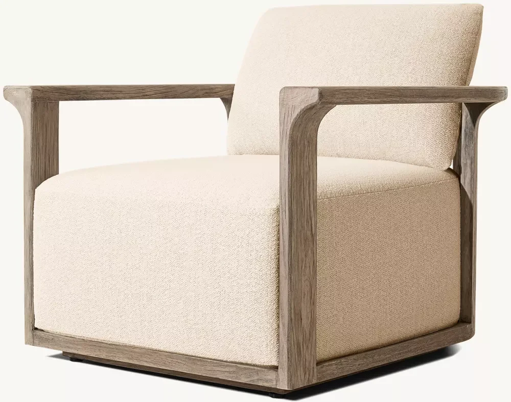 Handmade Rugged Frame Quick Drying Comfortable Cushion Outdoor Durable Single Teak Sofa Furniture
Handmade Rugged Frame Quick Drying Comfortable Cushion Outdoor Durable Single Teak Sofa Furniture