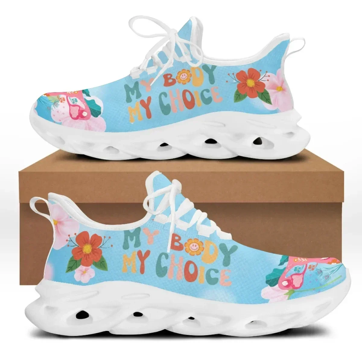 Lightweight Mesh My Body My Choice Shoes Woman Sneakers Custom Design Spring Lace-up Flat Footwear Ladies Flats Shoes
Lightweight Mesh My Body My Choice Shoes Woman Sneakers Custom Design Spring Lace-up Flat Footwear Ladies Flats Shoes