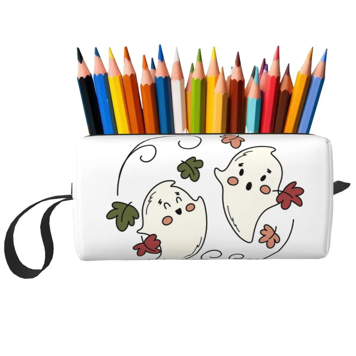 Adorable Two Ghosts Motif Pencil Case for Studen School Pen Box Pencil Bag Stationery Supplies Travel Women Cosmetic Bag
Adorable Two Ghosts Motif Pencil Case for Studen School Pen Box Pencil Bag Stationery Supplies Travel Women Cosmetic Bag