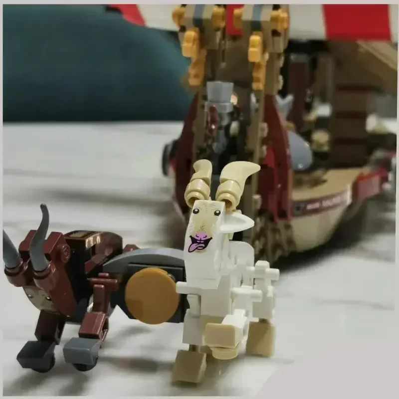 2025 New Hot selling toy goat boat water war building block toy, Christmas gift for adults and children
2025 New Hot selling toy goat boat water war building block toy, Christmas gift for adults and children