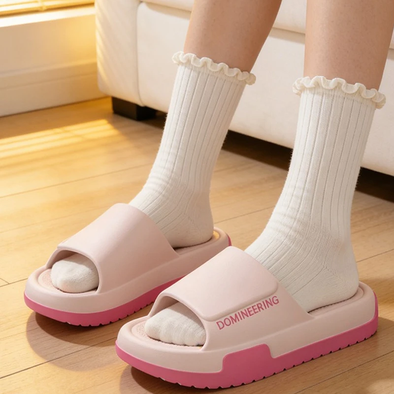 Women Cloud Rubber Slippers House Platform Summer Soft Sandal Slides Flip Flop Ladies Home Shoe Flat EVA Indoor Bathroom Men
Women Cloud Rubber Slippers House Platform Summer Soft Sandal Slides Flip Flop Ladies Home Shoe Flat EVA Indoor Bathroom Men