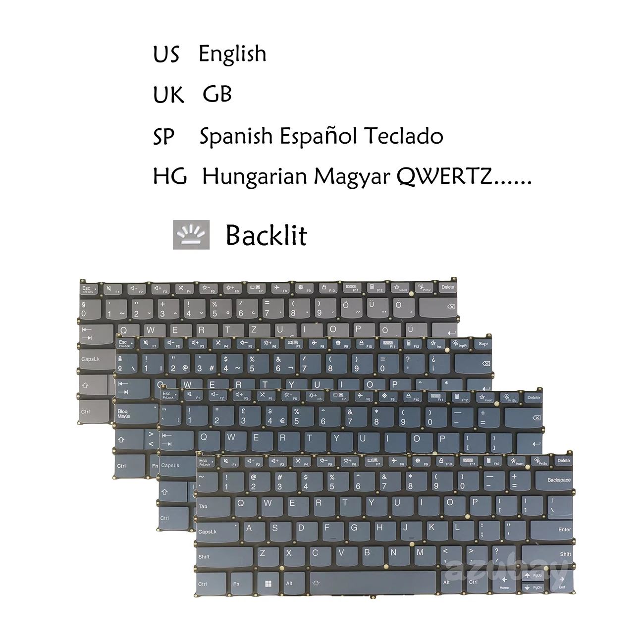 Backlit Laptop Keyboard For Lenovo Yoga 7 14ARB7/ 7 14IAL7 82QF 82QE 82VD PT4SB-US PT4SB-UK SP HG US Eng. UK Spanish Hungarian
Backlit Laptop Keyboard For Lenovo Yoga 7 14ARB7/ 7 14IAL7 82QF 82QE 82VD PT4SB-US PT4SB-UK SP HG US Eng. UK Spanish Hungarian