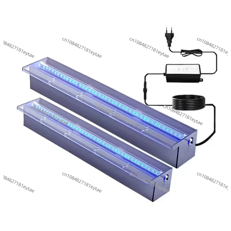 Acrylic Sheer Descent Waterfall Wall Fountain, LED Light Water Blade Cascade for Swimming Pool, Spa & Garden Landscape Design
Acrylic Sheer Descent Waterfall Wall Fountain, LED Light Water Blade Cascade for Swimming Pool, Spa & Garden Landscape Design