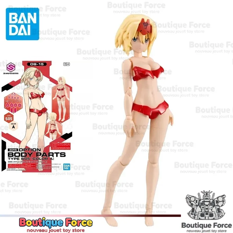 Bandai Tamashii Nations 30MS Anime Body Parts Type SO5 Color A Action Figure Assembly Model Toy Collectible Gift for Fans
Bandai Tamashii Nations 30MS Anime Body Parts Type SO5 Color A Action Figure Assembly Model Toy Collectible Gift for Fans