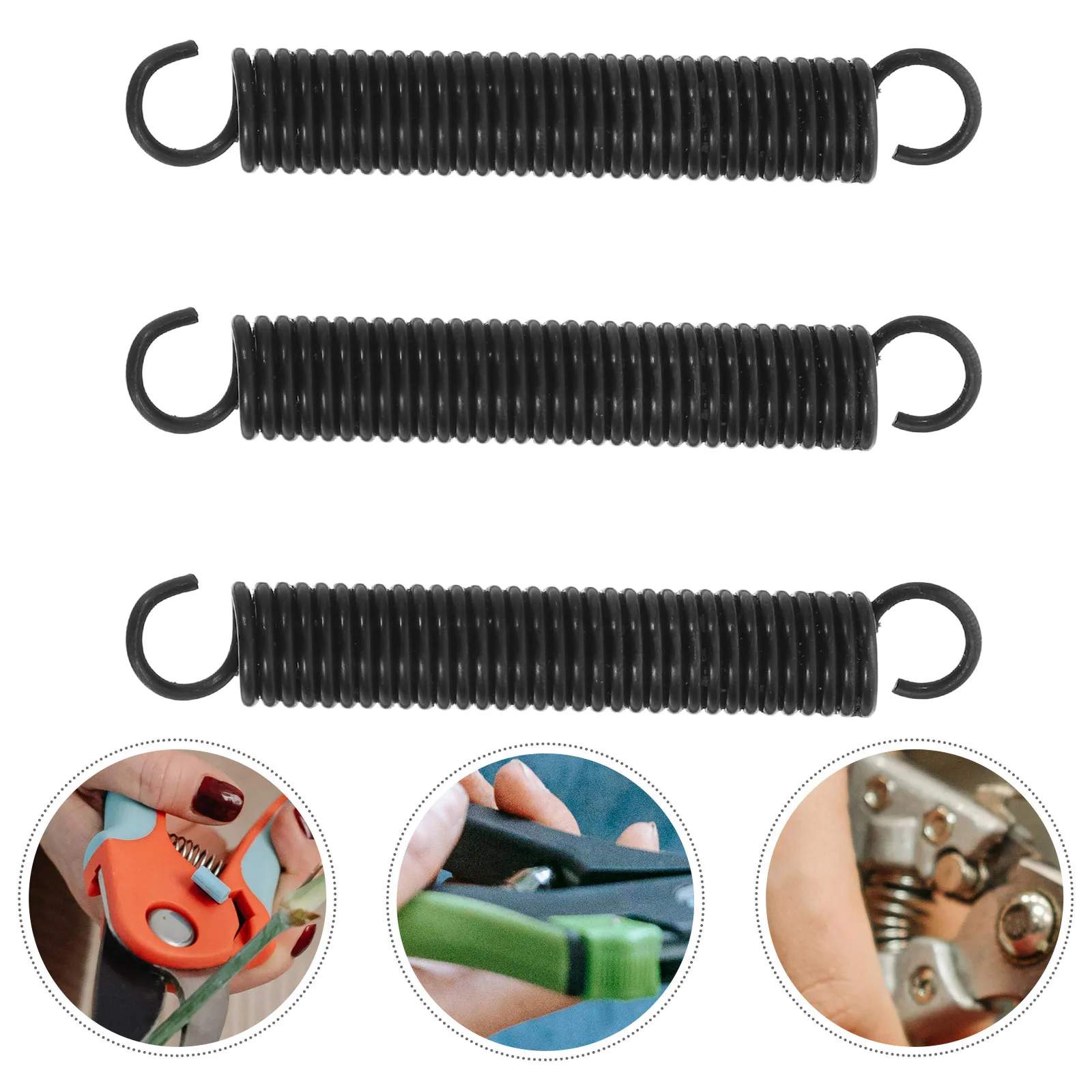 3pcs Stainless Steel Spring Hooks Tension Extension Small Replacement Crafting Nonslip Metal Car Repair Springs
3pcs Stainless Steel Spring Hooks Tension Extension Small Replacement Crafting Nonslip Metal Car Repair Springs