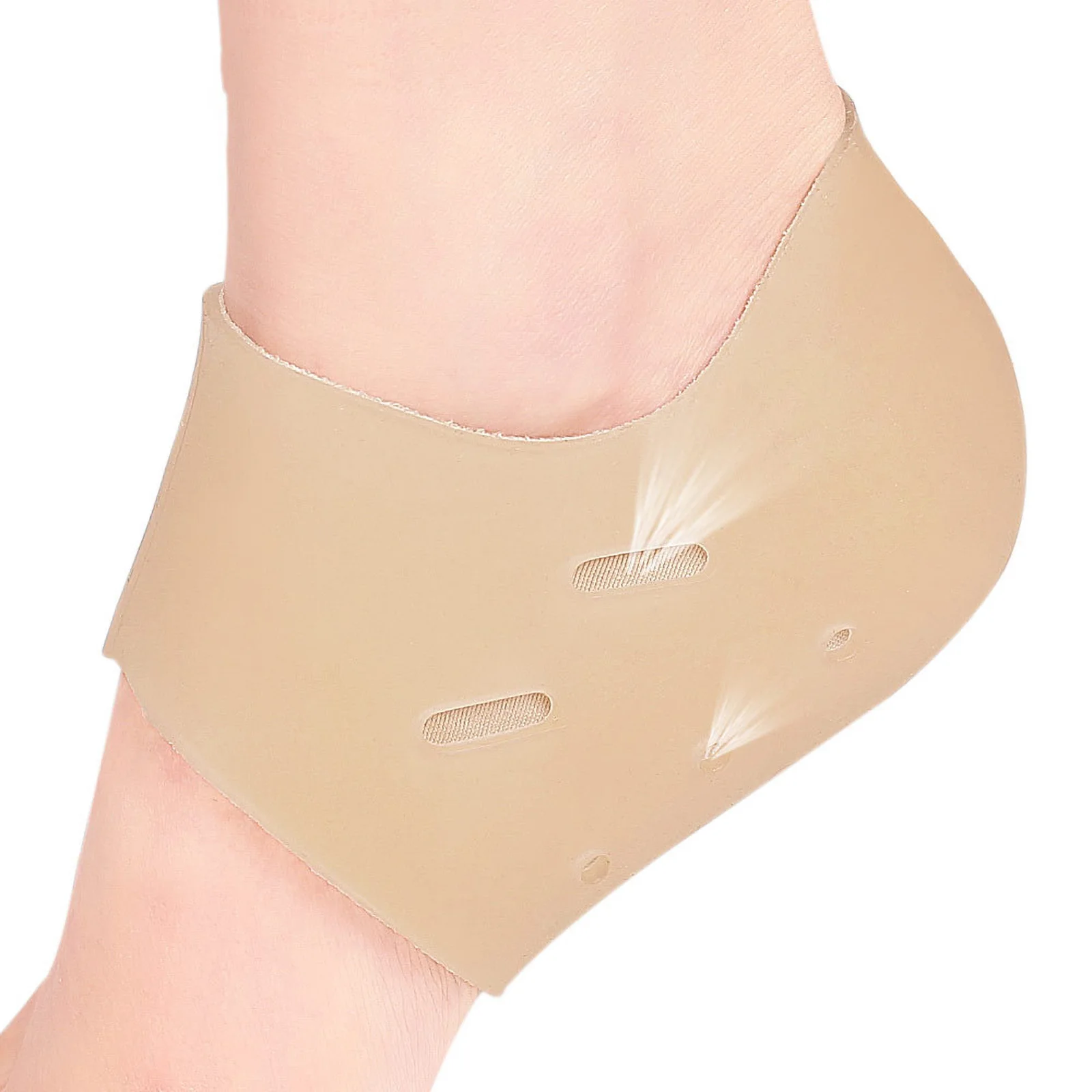 Moisturizing Heel Sleeves Pads Cushion Protective Cover Shock Absorption Anti Wear Slip Prevention Ventilation Heel Support Foot 
Moisturizing Heel Sleeves Pads Cushion Protective Cover Shock Absorption Anti Wear Slip Prevention Ventilation Heel Support Foot