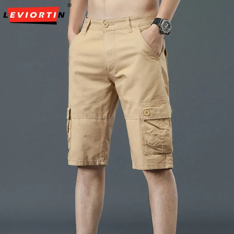 Men's summer thin cotton workwear shorts, trendy loose five quarter shorts durable and wear resistant casual multi pocket shorts
Men's summer thin cotton workwear shorts, trendy loose five quarter shorts durable and wear resistant casual multi pocket shorts