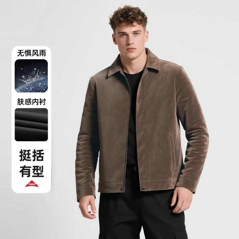 High Quality Men's Jacket Spring New Item Men's Versatile Coat Casual Retro Style Lapel Men's Jacket American Outdoor Blazer
High Quality Men's Jacket Spring New Item Men's Versatile Coat Casual Retro Style Lapel Men's Jacket American Outdoor Blazer