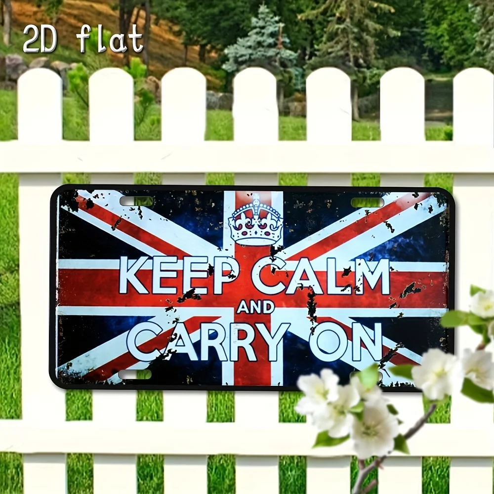 Металлическая табличка в стиле ретро — водонепроницаемая прочная алюминиевая настенная картина с джеком Union Jack и дизайном «Keep Calm Carry On», простота установки для Ho
Металлическая табличка в стиле ретро — водонепроницаемая прочная алюминиевая настенная картина с джеком Union Jack и дизайном «Keep Calm Carry On», простота установки для Ho