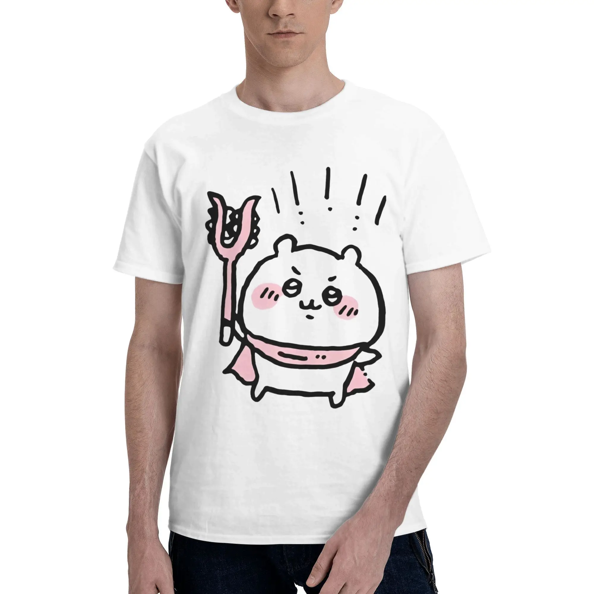Chiikawa Hachiware Play Guitar Graphic Printing T Shirts Men Women 100% Cotton Tee Shirt Clothing
Chiikawa Hachiware Play Guitar Graphic Printing T Shirts Men Women 100% Cotton Tee Shirt Clothing