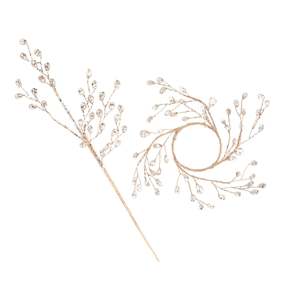 Christmas Tree Wreath Insert Acrylic Bead Stem Branches Diy Decorative Picks For Home Wedding Party Window Display Craft
Christmas Tree Wreath Insert Acrylic Bead Stem Branches Diy Decorative Picks For Home Wedding Party Window Display Craft