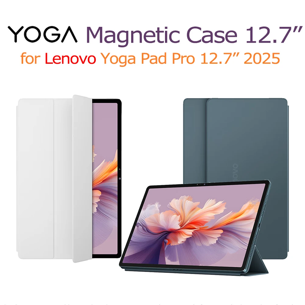 Original Magnetic Folio Case 12.7-inch for Lenovo Yoga Pad Pro 12.7’’ 2025 Version Protective Skin-friendly Feel PU Light Thi
Original Magnetic Folio Case 12.7-inch for Lenovo Yoga Pad Pro 12.7’’ 2025 Version Protective Skin-friendly Feel PU Light Thi