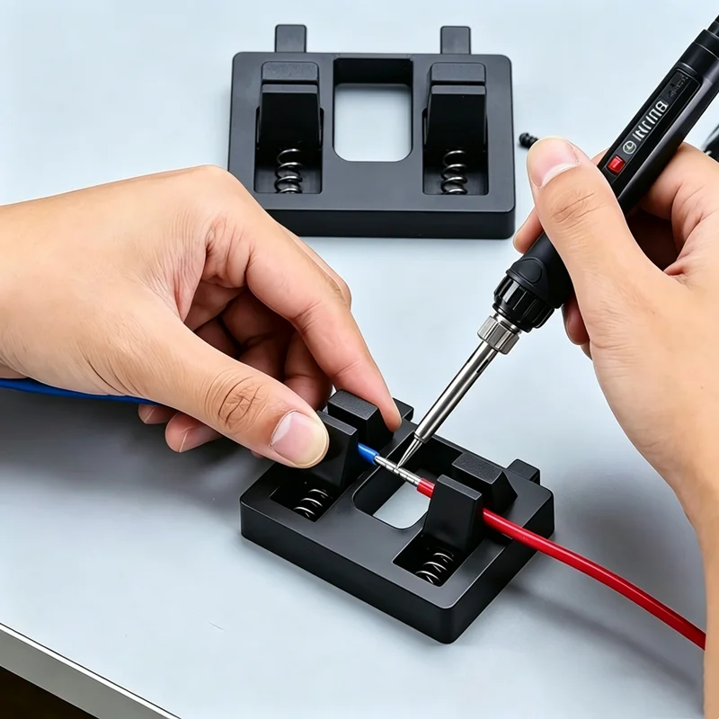 Welding Wire Fixture Non-Slip Soldering Wire Holder Bracket Welding Table Clamp Fixed Clamp Soldering Repair Tool
Welding Wire Fixture Non-Slip Soldering Wire Holder Bracket Welding Table Clamp Fixed Clamp Soldering Repair Tool