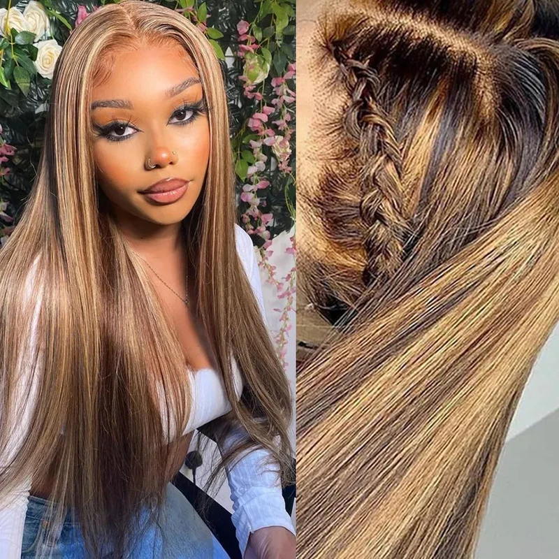 Honey Blonde 13x6 Lace Put On And Go Glueless Straight Human Hair Pre Plucked 13x4 HD Lace Ready to Wear for Beginners Wig
Honey Blonde 13x6 Lace Put On And Go Glueless Straight Human Hair Pre Plucked 13x4 HD Lace Ready to Wear for Beginners Wig