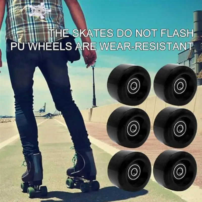 Roller Skate Wheels Double Row Roller Skates Four-Wheel Inline Skates Ice Skates PU High Elastic Wheels Tire Set
Roller Skate Wheels Double Row Roller Skates Four-Wheel Inline Skates Ice Skates PU High Elastic Wheels Tire Set