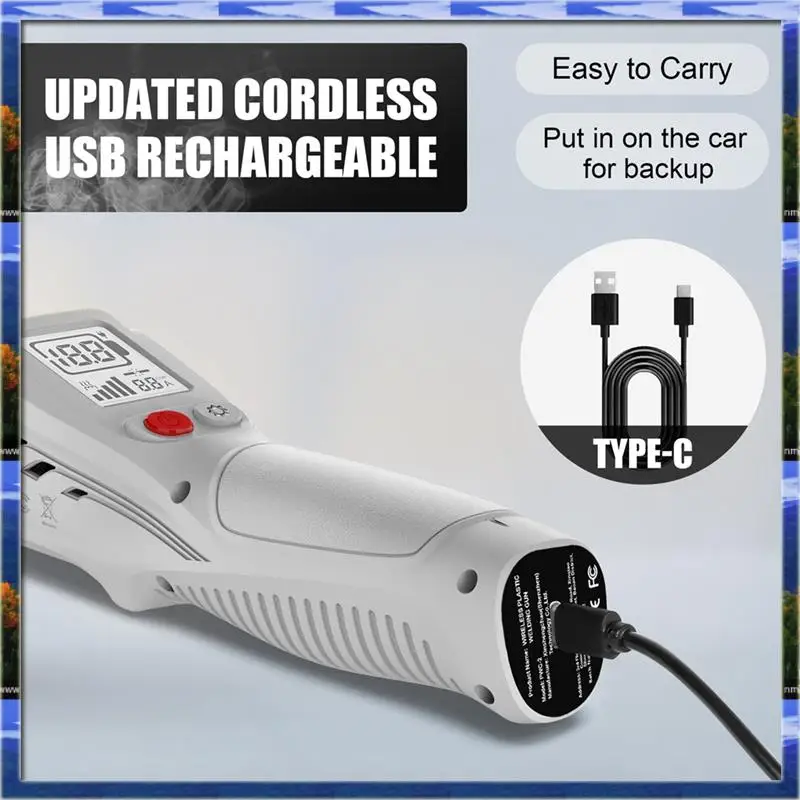 LJL Car Bumper Repair Tool Plastic Welding Tool Plastic Weld Bumper Repair Kit White
LJL Car Bumper Repair Tool Plastic Welding Tool Plastic Weld Bumper Repair Kit White