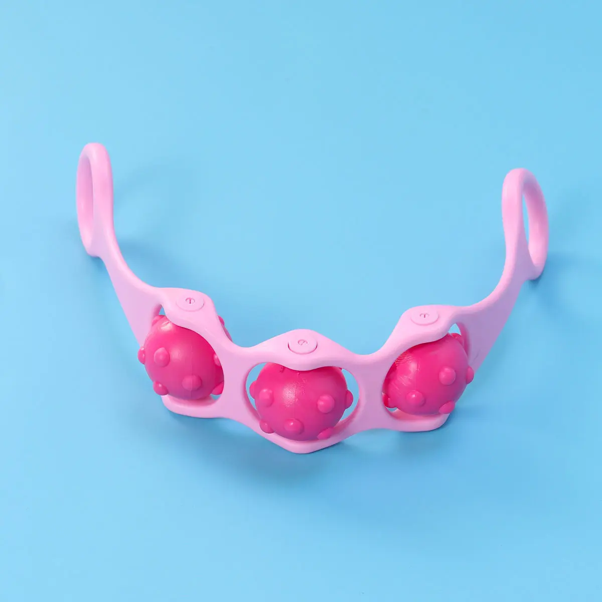 35Cm Three Ball Roller Massager for Legs and Feet Muscle Relief with 3D Ergonomic Handle and 27-Point -Convex Rolling
35Cm Three Ball Roller Massager for Legs and Feet Muscle Relief with 3D Ergonomic Handle and 27-Point -Convex Rolling